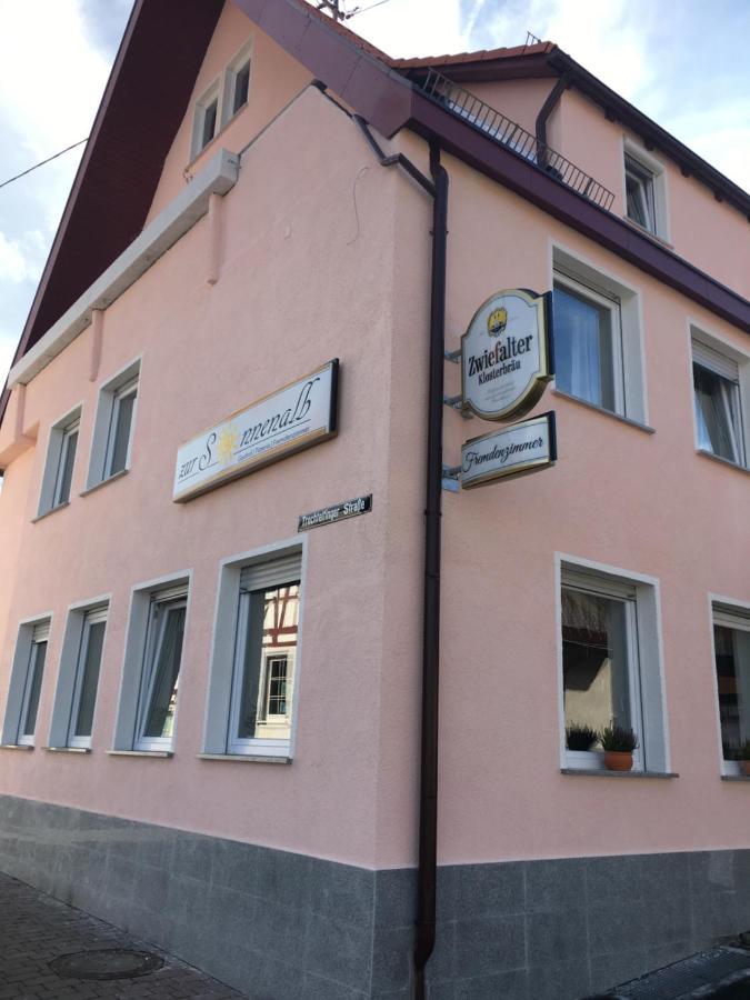 Zur Sonnenalb Hotel Sonnenbühl Eksteriør billede